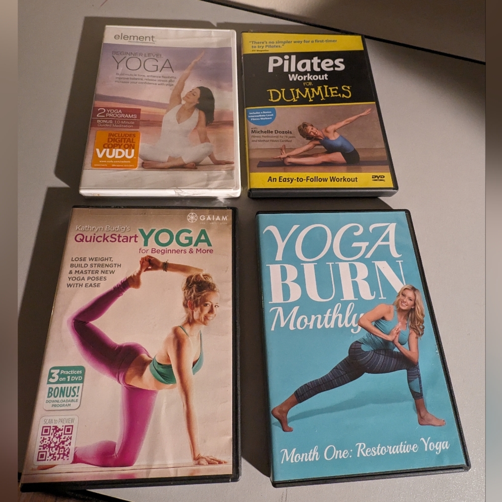 Yoga+Pilates DVD bundle